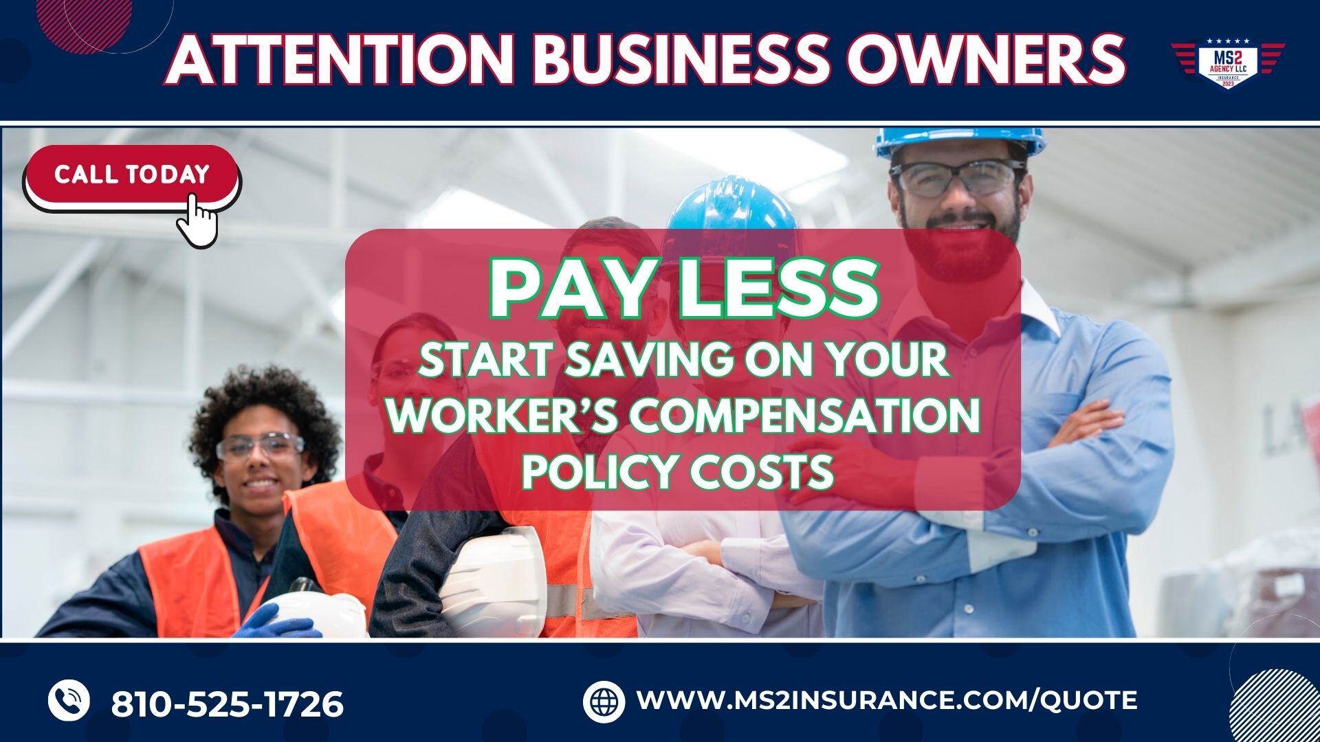 MS2 Agency LLC Workers Comp Ad #1